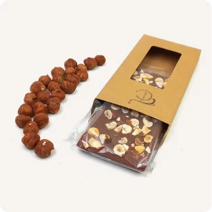 tablette de chocolat noisette
